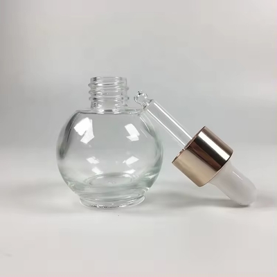 ボール形 20ml 30ml ピンク 香水 空の化粧品 エッセンシャルオイルドロッパーボトル