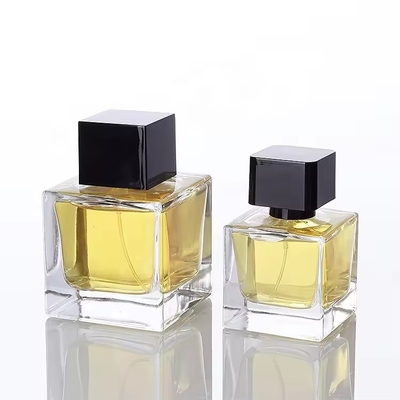 高品質 贅沢 スクエア 30ml 50ml ガラス 空き カスタマイズド 香水 ボトル