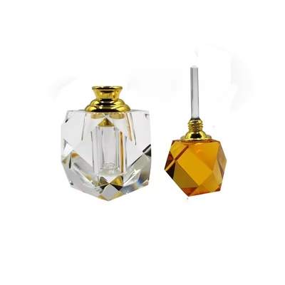 3ml 6ml 12ml クリア クリスタルカット 香水 ボトル 蓋付き 空のガラス ボトル