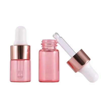工場供給 1ml 2ml 3ml 5ml ドロッパー エッセンシャルオイルブレンドボトル ガラス
