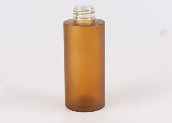 200ml 24mmの化粧品のこはく色のガラス精油のびんは24/410 3.4ozを震動させる