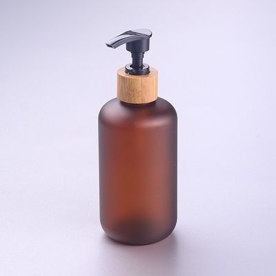 8ozはこはく色250ml化粧品ペットびんの紫外線保護空気のない瓶化粧品の包装ODMを曇らした