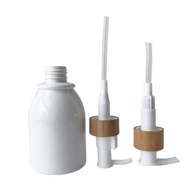 200ml 8ozのプラスチック化粧品は瓶ガラスの瓶を20/410の20mmタケ閉鎖