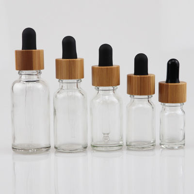 18mmの15ml 18/415精油のびんISO 200の空のピペットのびんODM
