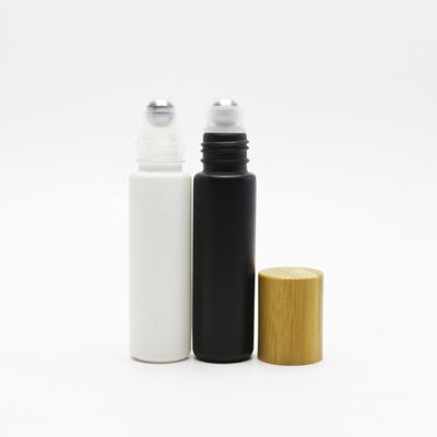 22/400 22mmの0.2ozこはく色のガラス5mlローラーのびんをかさ張る友好的なEco油壷