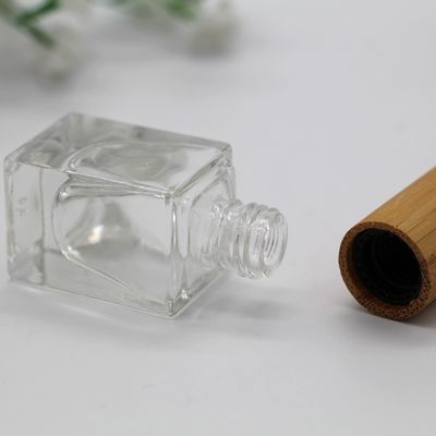 13ml Bursh 5pcsの空のマニキュアの容器の正方形のびん17mm