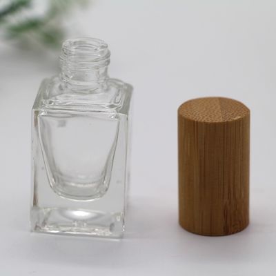 13ml Bursh 5pcsの空のマニキュアの容器の正方形のびん17mm