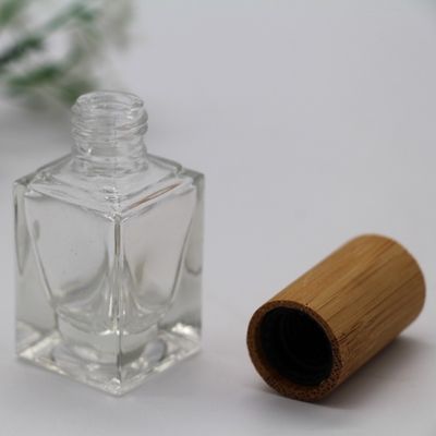 13ml Bursh 5pcsの空のマニキュアの容器の正方形のびん17mm