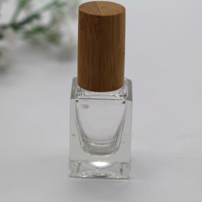 13ml Bursh 5pcsの空のマニキュアの容器の正方形のびん17mm