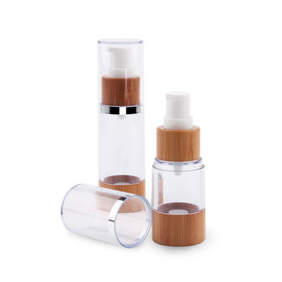0.5oz 30mlの空気のないポンプは33/410化粧品の包装の33mmをびん詰めにする