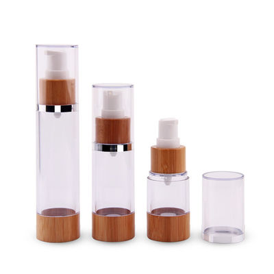 0.5oz 30mlの空気のないポンプは33/410化粧品の包装の33mmをびん詰めにする