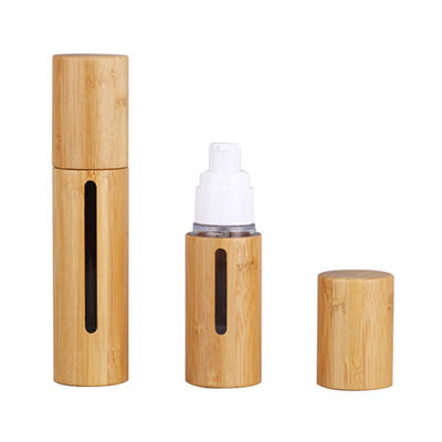 50mlは28/400mmの空気のない化粧品のびん30ml 15ml 28/410mmのローションのタケをクリーム状にする