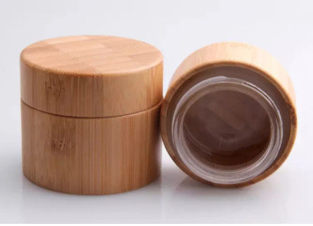 20g 15mlの空の化粧品は化粧品のためのタケ容器を肋骨で補強した3ozを震動させる