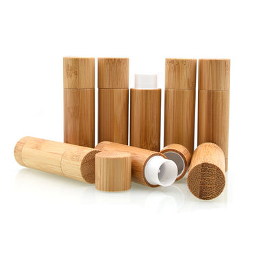 プラスチックCompostableリップ・クリームの錫の容器の管0.15oz 4.5g 74mm