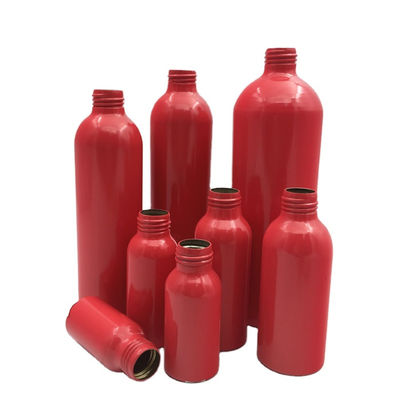 圧力ポンプ赤いアルミニウム スプレーのびん3.4oz 100ml 24mm赤い24/410