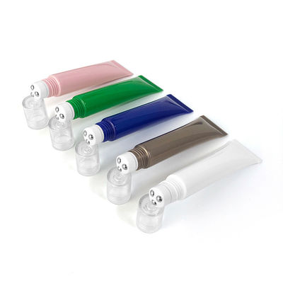 ロール・ボールの詰め替え式のローションの空の化粧品の管20g 20ml 29mmのピンク