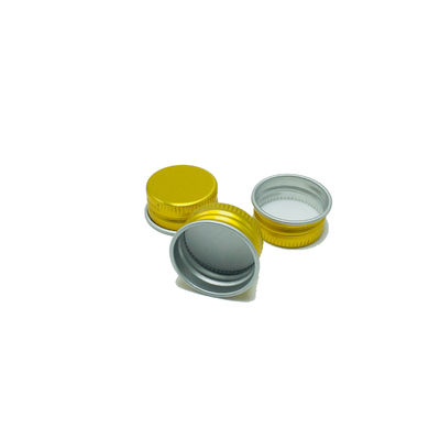 金18mm 18/400のディスク上の閉鎖の滑らかなビンの王冠の閉鎖ODM