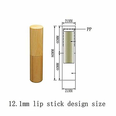 5g 5mlの口紅の管の容器のEco友好的なChapstickの管21mm