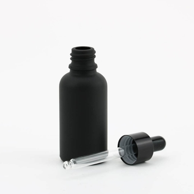 5ml 10ml 15mlの精油は曇らされる点滴器との無光沢の黒をびん詰めにする