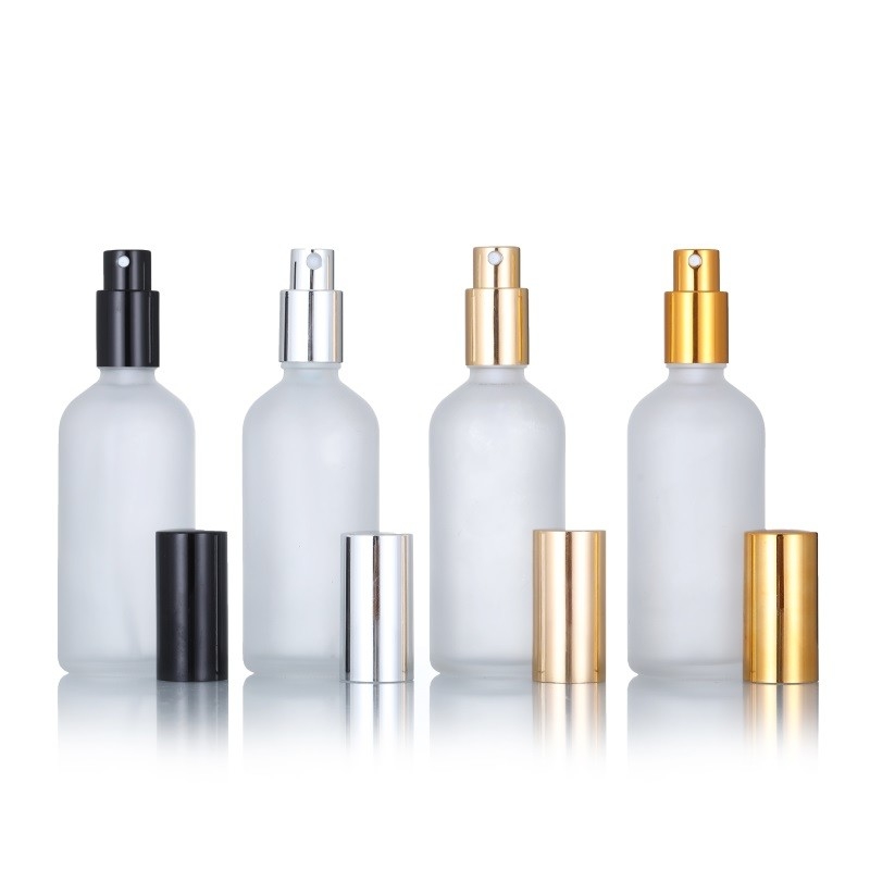 5ml - 100ml 空の薄霧ガラススプレーボトル 香水スプレーポンプのボトル